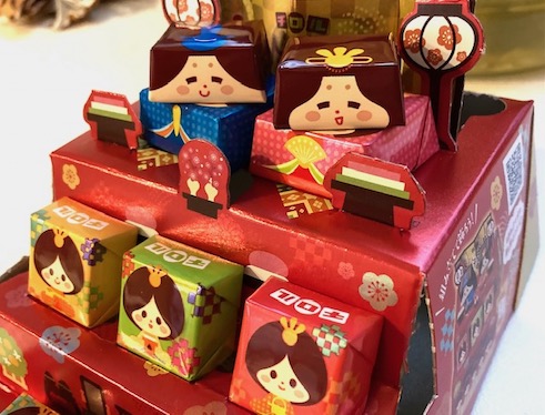 おひなさまチョコ